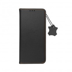SAMSUNG A22 5G Skórzany wallet book case - czarny