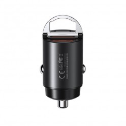 REMAX ładowarka samochodowa Typ C + USB Quick Charger 30W 4.8A RCC110 MINI czarna