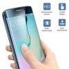 Hartowane szkło na Cały ekran 3D - Galaxy S6 Edge - bezbarwny.