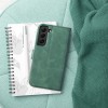 SAMSUNG Galaxy S22 Ultra Tender book z klapką - zielony