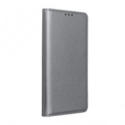 Kabura Smart Case book do iPhone SE 2022 stalowy