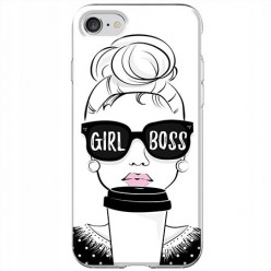Etui na iPhone SE 2022 - Girl Boss