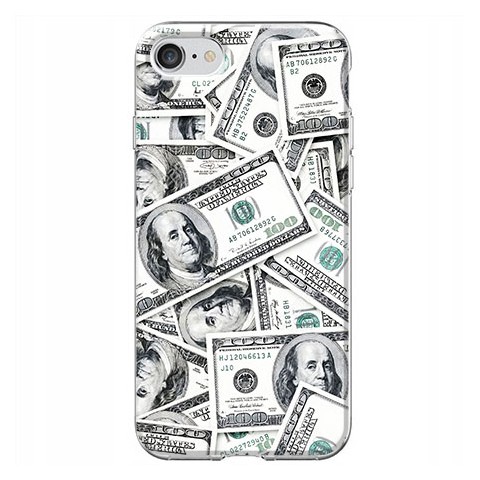 Etui na iPhone SE 2022 - Banknoty dolary 100