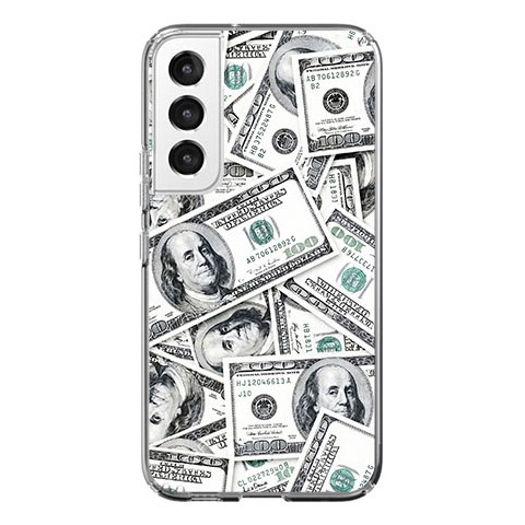 Etui na Samsung Galaxy S22 5G - Banknoty dolary 100
