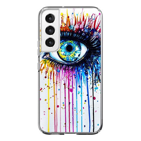 Etui na Samsung Galaxy S22 5G - Waterkolor oko