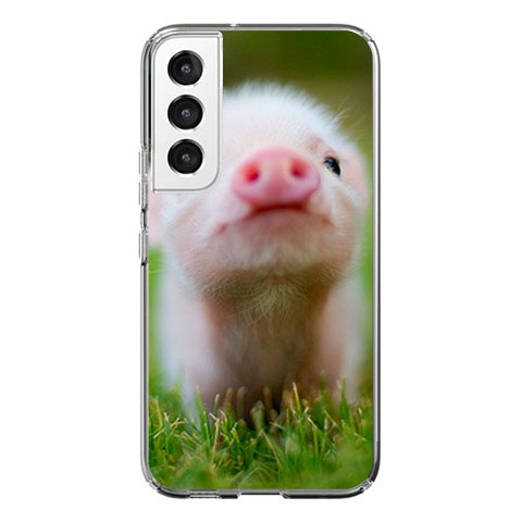 Etui na Samsung Galaxy S22 5G - Wesoła mała świnka