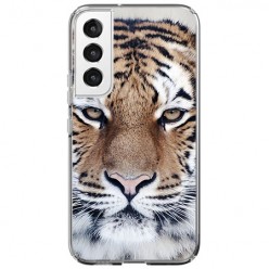 Etui na Samsung Galaxy S22 5G - Śnieżny tygrys