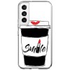Etui na Samsung Galaxy S22 Plus 5G - Kubek z kawą Smile