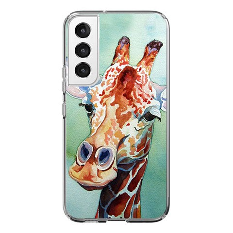 Etui na Samsung Galaxy S22 Plus 5G - Waterkolor żyrafa