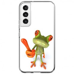 Etui na Samsung Galaxy S22 Plus 5G - Komiksowa żaba