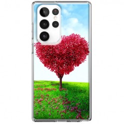 Etui na Samsung Galaxy S22 Ultra 5G - Czerwone drzewo serce