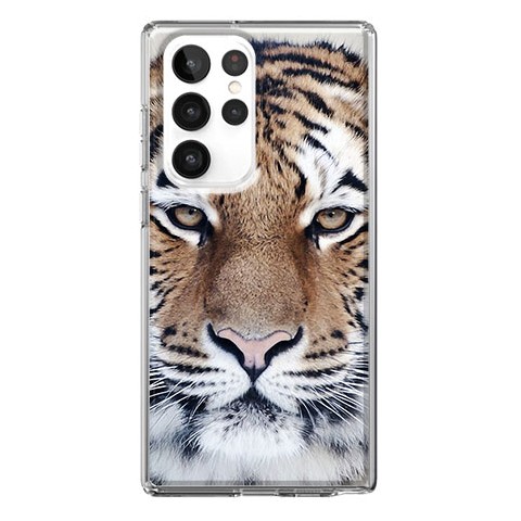 Etui na Samsung Galaxy S22 Ultra 5G - Śnieżny tygrys