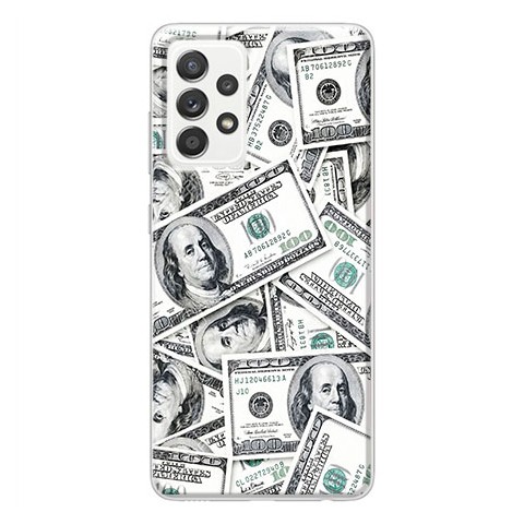 Etui na Samsung Galaxy A52s 5G - Banknoty dolary 100