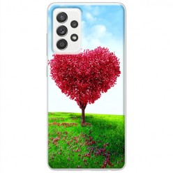 Etui na Samsung Galaxy A52s 5G - Czerwone drzewo serce