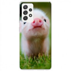 Etui na Samsung Galaxy A52s 5G - Wesoła mała świnka