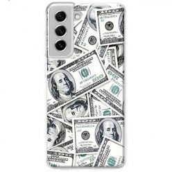Etui na Samsung Galaxy S21 FE 5G - Banknoty dolary 100