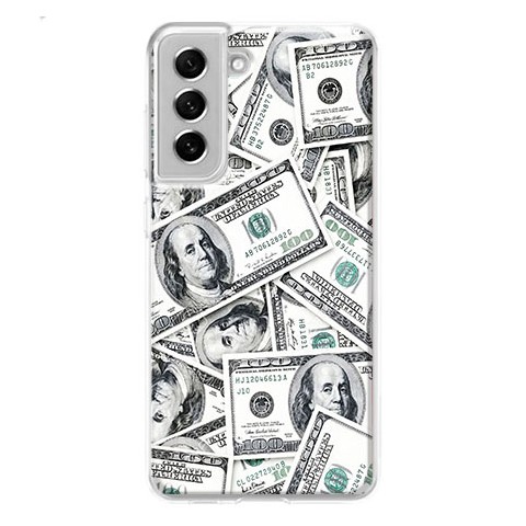 Etui na Samsung Galaxy S21 FE 5G - Banknoty dolary 100