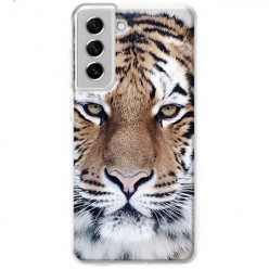 Etui na Samsung Galaxy S21 FE 5G - Śnieżny tygrys