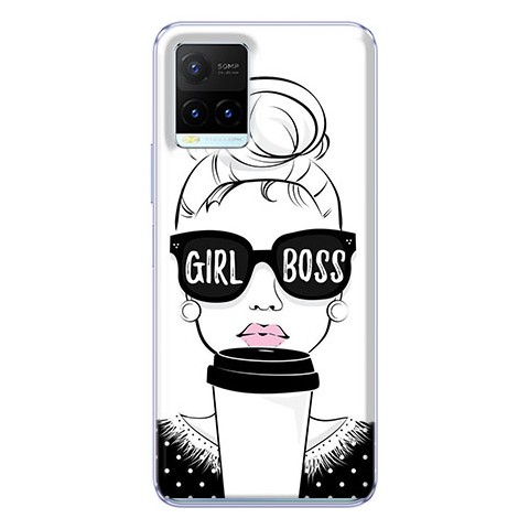 Etui na Vivo Y21s - Girl Boss