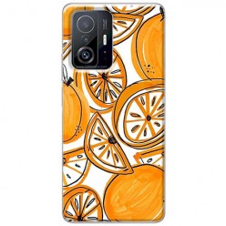 Etui na Xiaomi 11T / 11T Pro - Krojone pomarańcze