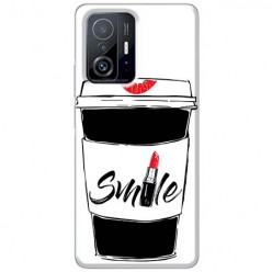 Etui na Xiaomi 11T / 11T Pro - Kubek z kawą Smile