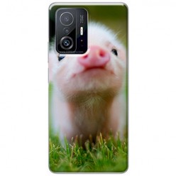Etui na Xiaomi 11T / 11T Pro - Wesoła mała świnka