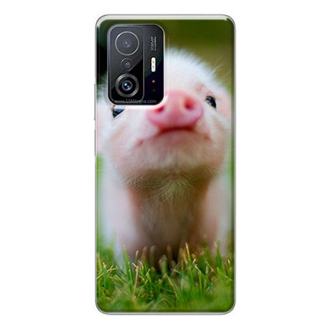 Etui na Xiaomi 11T / 11T Pro - Wesoła mała świnka