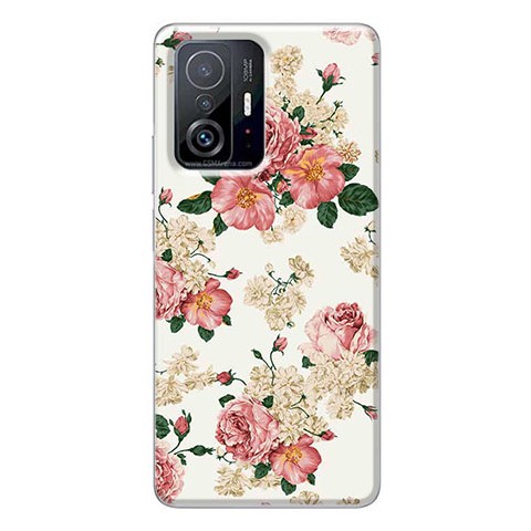 Etui na Xiaomi 11T / 11T Pro - Kolorowe polne Kwiaty