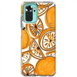 Etui na Xiaomi Redmi Note 10 / 10s - Krojone pomarańcze