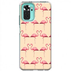 Etui na Xiaomi Redmi Note 10 / 10s - Różowe flamingi