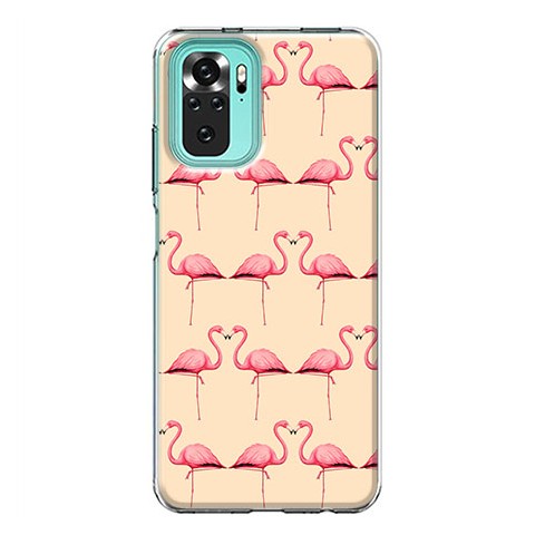 Etui na Xiaomi Redmi Note 10 / 10s - Różowe flamingi
