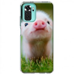 Etui na Xiaomi Redmi Note 10 / 10s - Wesoła mała świnka