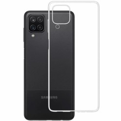 Samsung Galaxy A12 - silikonowe etui na telefon Clear Case - przezroczyste.