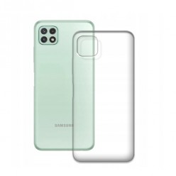 Samsung Galaxy A22 5G - silikonowe etui na telefon Clear Case - przezroczyste.