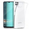 Samsung Galaxy A22 5G - silikonowe etui na telefon Clear Case - przezroczyste.