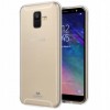 Samsung Galaxy A6 2018 - silikonowe etui na telefon Clear Case - przezroczyste.