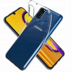 Samsung Galaxy M21 - silikonowe etui na telefon Clear Case - przezroczyste.
