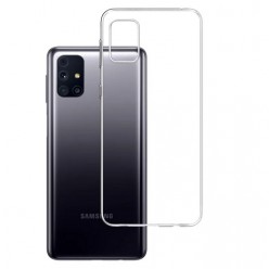 Samsung Galaxy M31s - silikonowe etui na telefon Clear Case - przezroczyste.