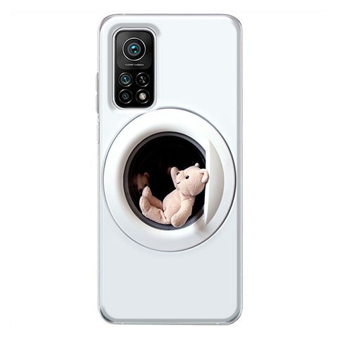 Etui na Xiaomi Mi 10T 5G - Miś w pralce