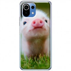 Etui na Xiaomi Mi 11 Lite 5G - Wesoła mała świnka