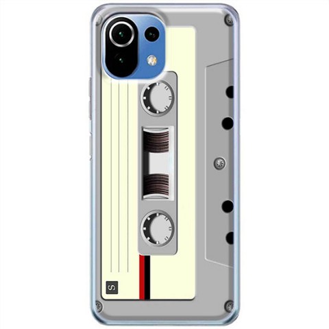 Etui na Xiaomi Mi 11 Lite 5G - Kaseta magnetofonowa retro