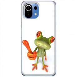 Etui na Xiaomi Mi 11 Lite 4G - Komiksowa żaba