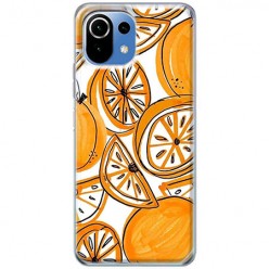 Etui na Xiaomi Mi 11 - Krojone pomarańcze