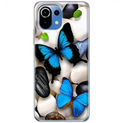 Etui na Xiaomi Mi 11 - Niebieskie motyle