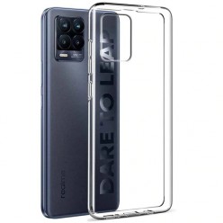 Realme 8 - silikonowe etui na telefon Clear Case - przezroczyste.