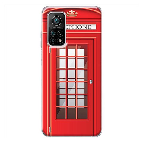 Etui na Xiaomi Mi 10T Pro 5G - Czerwona budka telefoniczna