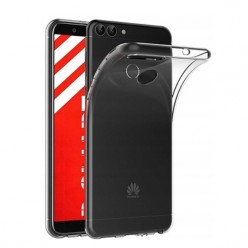 Huawei P Smart 2018 - silikonowe etui na telefon Clear Case - przezroczyste.