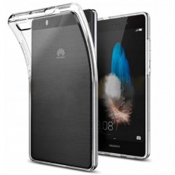 Huawei P8 Lite - silikonowe etui na telefon Clear Case - przezroczyste.