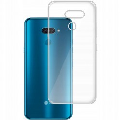 LG K50 - silikonowe etui na telefon Clear Case - przezroczyste.