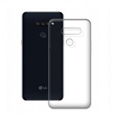 LG K50S - silikonowe etui na telefon Clear Case - przezroczyste.